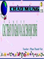 anh6 Unit 14 B456 PHAN THANH VIET