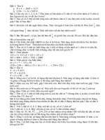 Một số đề thi Toán lop 3