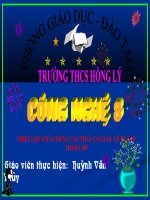 CÔNG NGHỆ 8 bài 9 bản vẽ CHI TIẾT  