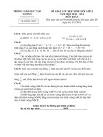 ĐÊ GIAO LƯU HSG MÔN TOÁN LỚP 4 TAM DƯƠNG 2011