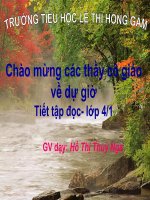 tập đọc dòng sông mặc áo