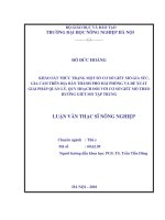 khảo sát thức trạng một số cơ sở giết mổ gia súc, gia cầm trên địa bàn thành phố hải phòng và đề xuất giải pháp quản lý, quy hoạch ðối với cơ sở giết mổ theo hướng giết mổ tập trung