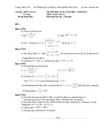ĐỀ THI HỌC KỲ II  Toán 11 (NC)
