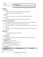 Bài thực hành 6. TRÌNH BÀY BẢNG ĐIỂM LỚP EM