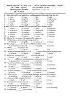 ĐỀ THI ÔN VÀO CHUYÊN ANH.02