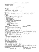 GIÁO AN GDCD 8 NẬM HÀNG