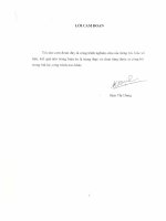 Nghiên cứu thực trạng thị trường vốn tín dụng trong nông thôn và sử dụng tín dụng của hộ nông dân huyện gia lâm ha nội