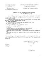 Họp giao ban CTCĐ cơ sở