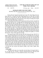 Chiến lược phát triển nhà trường giai đoạn 2010 2015