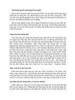 Thủ thuật với Powerpoint