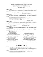 Đề thi vào THPT tp Đà Nẵng