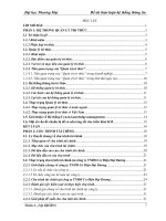 Tìm hiểu, nghiên cứu, phân tích, đánh giá HTTT quản lý tri thức KM và thực trạng chu trình tài chính tại doanh nghiệp 