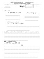 De thi HSG truong lop 4 năm 2010 2011