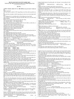 10 đề thi thử tốt nghiệp sinh 2011 có đáp án