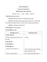 Giáo án tiếng việt 4 tuần 31 bài luyện từ và câu   thêm trạng ngữ cho câu 