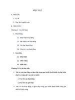 Vai trò của hoại động và giao tiếp trong quá trình hình thành năng lực thiết kế thời trang