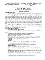 Báo cáo tổng kết ban thanh tra   năm học 2010 2011