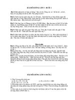 Đề kiểm tra học sinh giỏi lớp 5 Môn Toán ( Toàn 5)