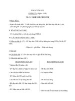 Giáo án tiếng việt 4 tuần 31 bài chính tả   nghe   viết  nghe lời chim nói  phân biệt ln, dấu hỏi  dấu ngã 