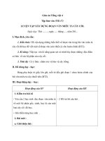 Giáo án tiếng việt 4 tuần 24 bài tập làm văn   luyện tập xây dựng đoạn văn miêu tả cây cối 