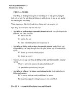 PHRASAL Verb cô Hương Fiona