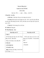 Giáo án tiếng việt 4 tuần 30 bài luyện từ và câu   câu cảm 