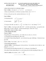 thi thử tốt nghiệp trường THPT số 2 Phù cát