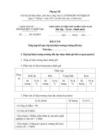 Phụ lục 3 (Đánh giá Hiệu trưởng trường Tiểu học)