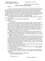 diễn văn khai mạc Đảng