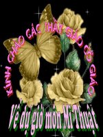 VẼ TĨNH VẬT ( Lớp 5   Tuần 32)