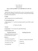 Giáo án tiếng việt 4 tuần 31 bài tập làm văn   luyện tập miêu tả các bộ phận của con vật 