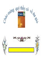 TIẾT 83 PHÉP TRỪ PHÂN số 