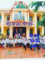 Quan tam giup do hang xom lang gieng  Le