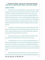 SKKN : XÂY DỰNG MÔI TRƯỜNG HỌC TẬP THÂN THIỆN