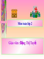Toán 2   Bảng chia 2   Tuyết