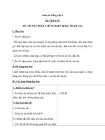 Giáo án tiếng việt 4 tuần 27 bài kể chyện   kể chuyện được chứng kiến hoặc tham gia 