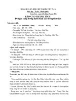 BAO CAO THANH TICH LDTTNAM 2010 2011