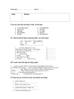 Đe kiem tra Tieng Anh lop 5