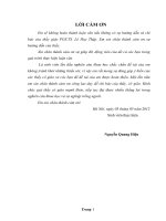 Nghiên cứu các phép biến đổi ảnh và tìm biên ảnh 