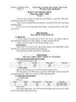 Bản báo cáo tổng kết Tổ chuyên môn 4+5