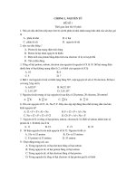 on thi DH phan cau tao nguyen tu cap toc