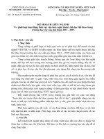 Kế hoạch số 35/KHLN SGDĐT SVHTTDL  phối hợp hoạt động lĩnh vực văn hoá, nghệ thuật, thể dục thể thao trong trường học