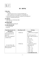 Giáo an phụ đạo hóa học 9