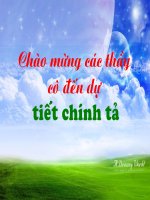 chính tả: Quê hương lớp 3