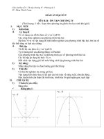 Giáo án ôn tập chương IV Toán 9 chuẩn Kiến thức kỹ năng