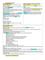 Các đề thi Ngữ văn 2010