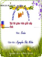 Toán  Số 0 trong phép cộng Hiền