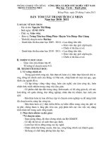 Bản báo cáo thành tích cá nhân