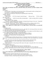 Đề cương ôn thi TN THPT môn Địa lí 2011