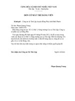 DON MAT THE DANG VIEN